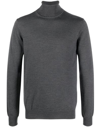 J.Lindeberg Lyd Roll-neck Sweater - Grey