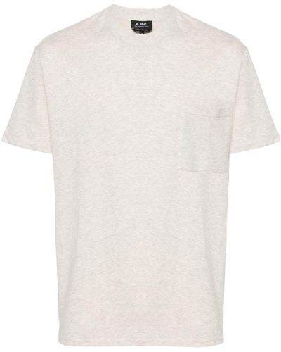 A.P.C. Jhonny Cotton T-shirt - White