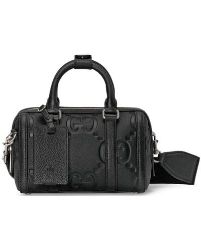 Gucci Jumbo GG Mini Duffle Bag - Black
