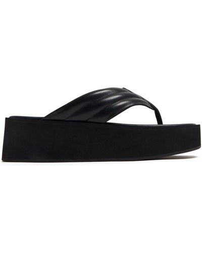 Senso Chanclas Reese con plataforma - Negro