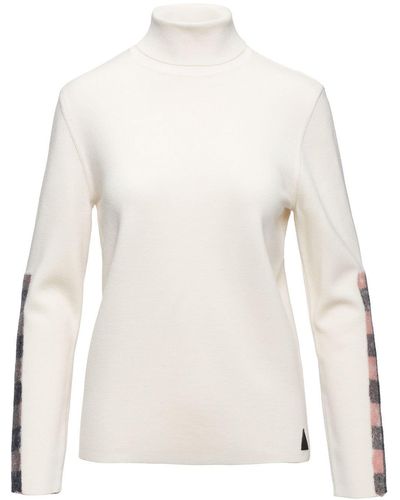 Aztech Mountain Matterhorn Roll-neck Sweater - White