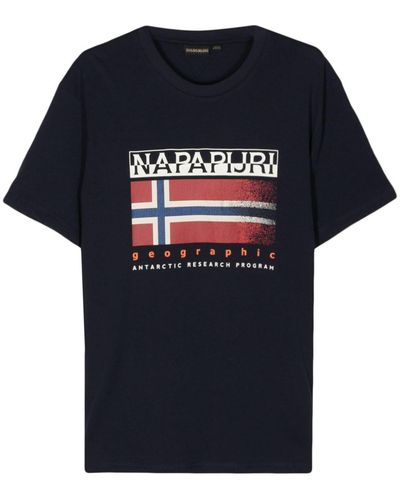 Napapijri Kreis Tシャツ - ブルー