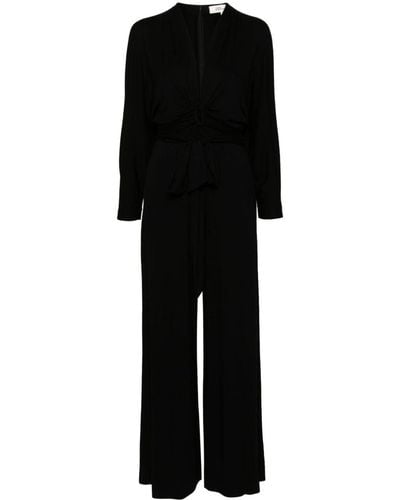 Diane von Furstenberg Aurelia ジャンプスーツ - ブラック
