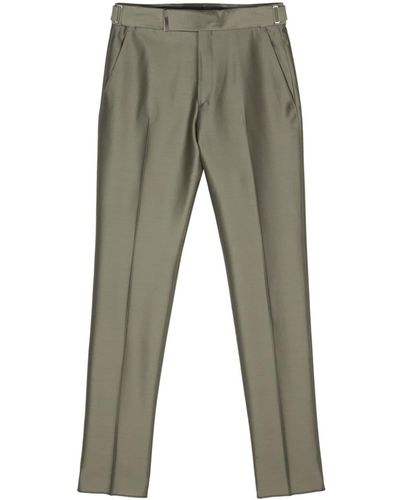 Tom Ford Atticus Tapered Trousers - Grey