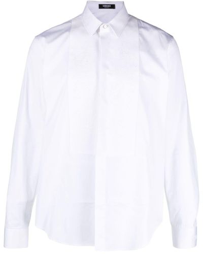 Versace Camicia con motivo Barocco - Bianco