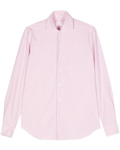 Xacus Hemd mit Jacquardmuster - Pink