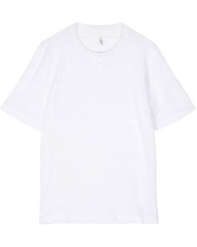 Transit T-Shirt mit Rundhalsausschnitt - Weiß