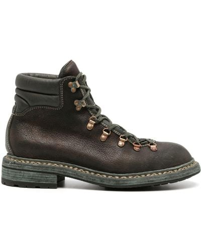 Guidi 19 leather boots - Braun