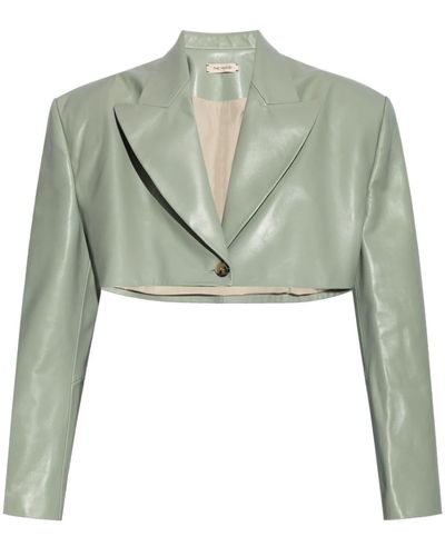 The Mannei Giacca Sedan crop - Verde