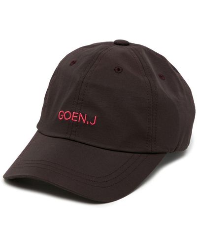 Goen.J Embroidered-logo Baseball Cap - Black