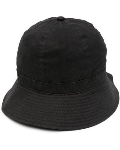 WTAPS Oxford Cotton Blend Bucket Hat - Black