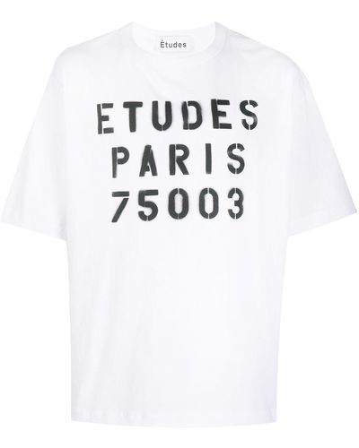 Etudes Studio Paris 75003 Tシャツ - ホワイト