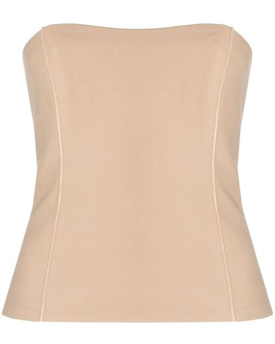 Sir. The Label Strapless Top - Bruin
