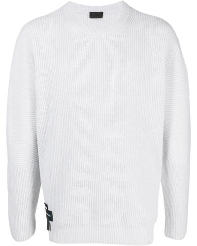 Moncler ロゴ セーター - ホワイト