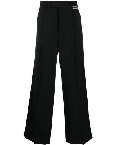 Vetements Pantalones de vestir anchos - Negro