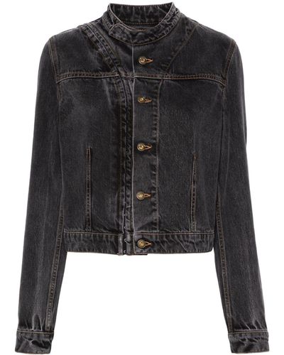 Y. Project Giacca denim Evergreen - Nero