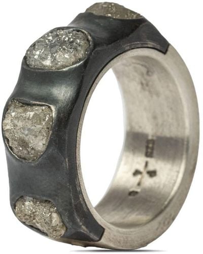 Parts Of 4 Sistema Ring mit Diamant - Grau