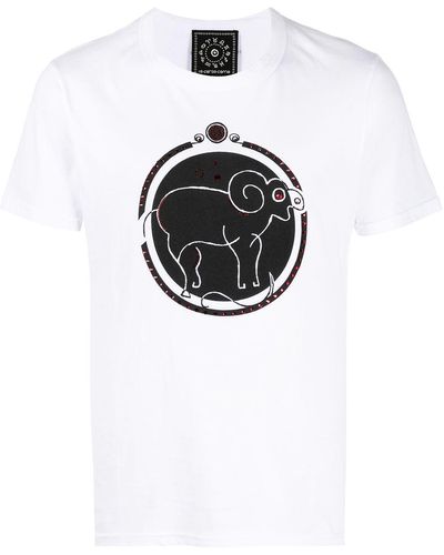 10 Corso Como Graphic-print Short-sleeve T-shirt - White