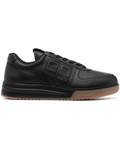 Givenchy G4 Leather Sneakers - Black