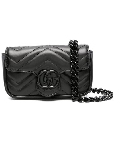 Gucci GG Marmont Belt Bag - Zwart