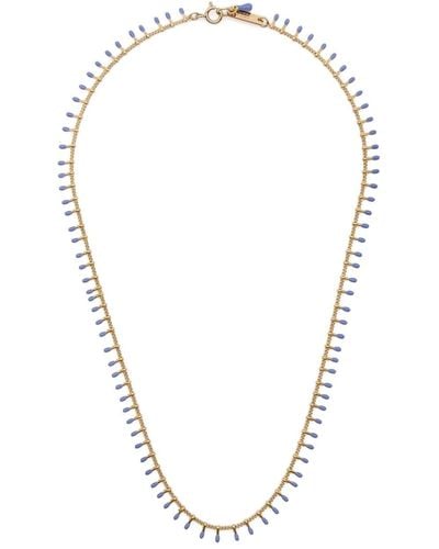 Isabel Marant Casablanca charm necklace - Mettallic