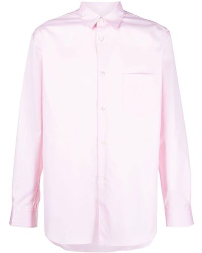 Comme des Garçons Camicia Oxford Shape 2 - Rosa