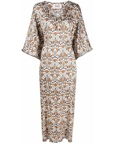 Bazar Deluxe Kleid mit abstraktem Print - Mehrfarbig