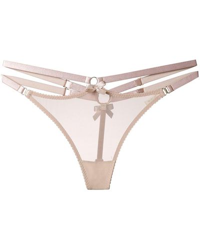 Bordelle Multi-Strap thong - Multicolore