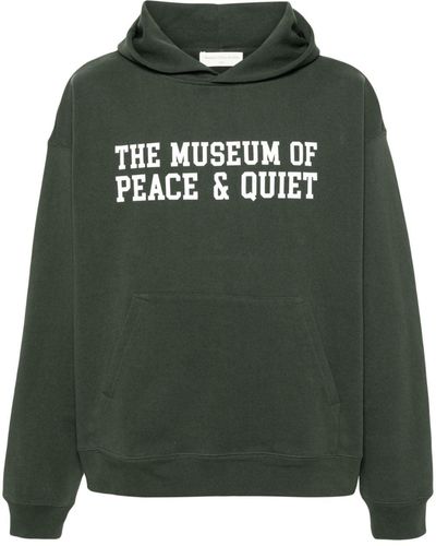 Museum of Peace & Quiet Campus パーカー - グリーン