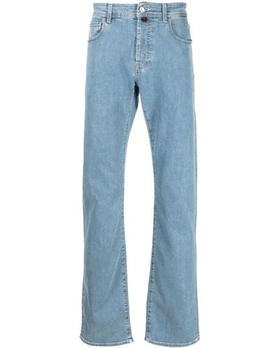 Billionaire Klassische Straight-Leg-Jeans - Blau
