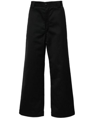 Carhartt Brooker Wide-leg Trousers - Black