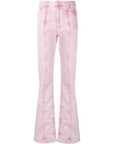 Isabel Marant Straight Jeans - Roze