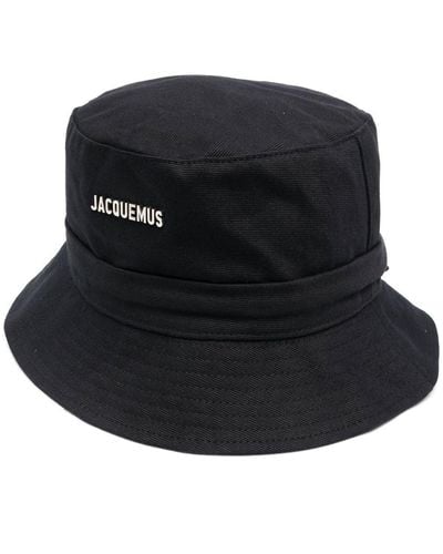 Jacquemus Sombrero de pescador Le Bob Gadjo - Negro