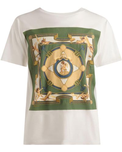 Bally Camiseta con estampado gráfico - Verde