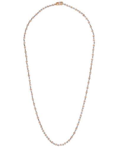 Zancan Collar de cadena en oro rosa de 18 kt - Metálico