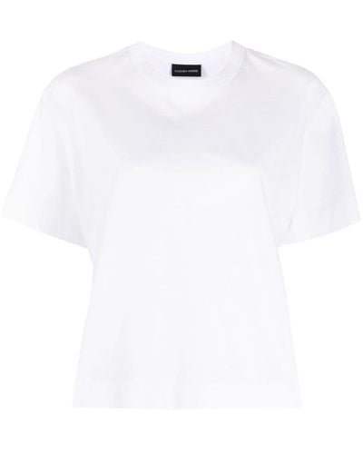 Canada Goose Camiseta con cuello redondo y manga corta - Blanco