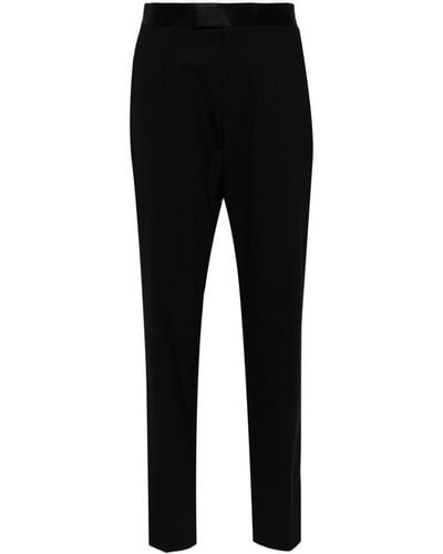 BOSS Pantalones ajustados de esmoquin - Negro