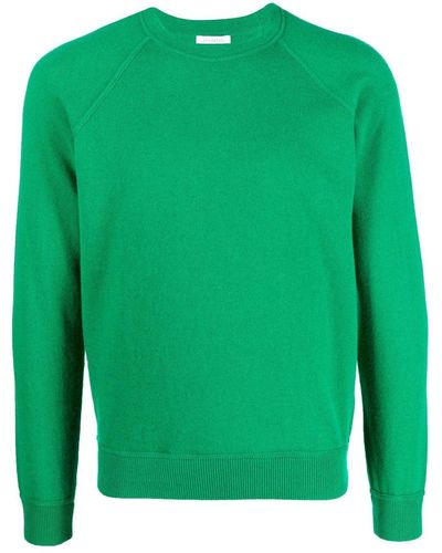 Malo Crew Neck Cashmere Sweater - Green