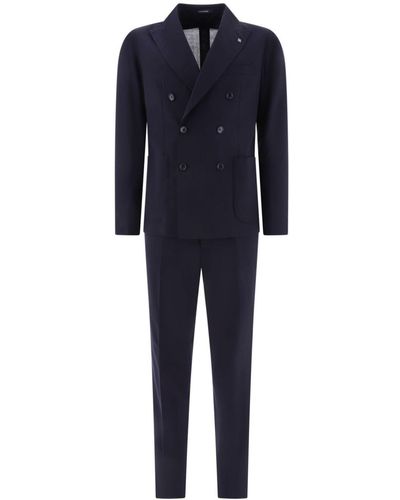Tagliatore Double-breasted suit - Blau