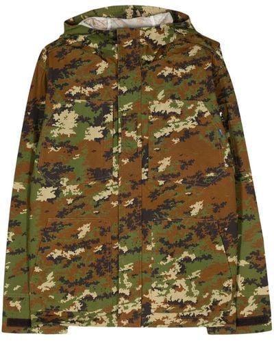AWAKE NY Camouflage-pattern ripstop jacket - Verde