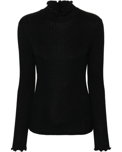 A.P.C. Alabama Cotton Sweater - Black