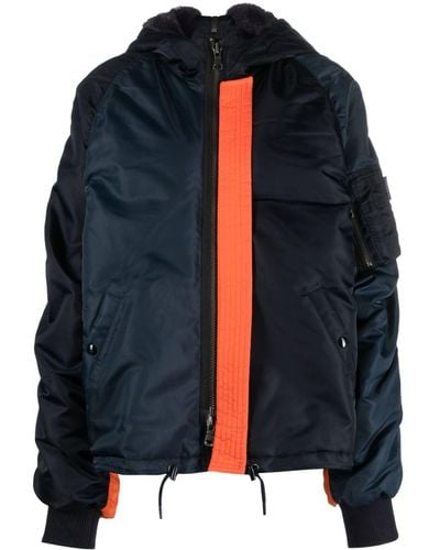 ANDERSSON BELL Hooded Padded Jacket - Blue