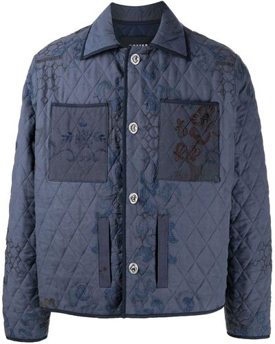 BOTTER Long Sleeve Padded Jacket - Blue