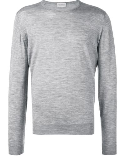 John Smedley Crew Neck Sweater - Gray