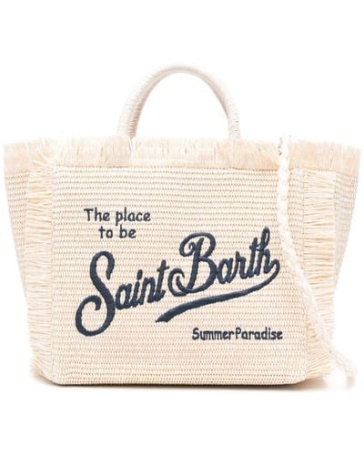 Mc2 Saint Barth Colette Straw Tote Bag - Natural