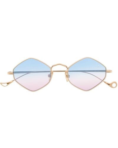 Eyepetizer Octagonal-frame Sunglasses - Blue