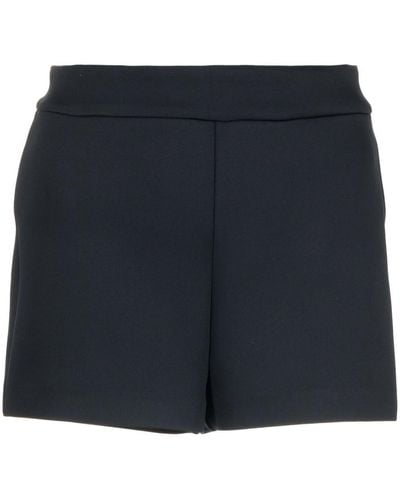 Cynthia Rowley Kurze High-Waist-Shorts - Blau