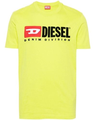 DIESEL T-shirt T-Diegor-Div - Giallo