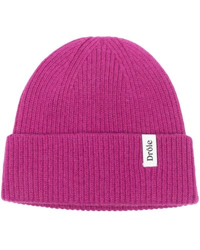 Herren Pink Beanies