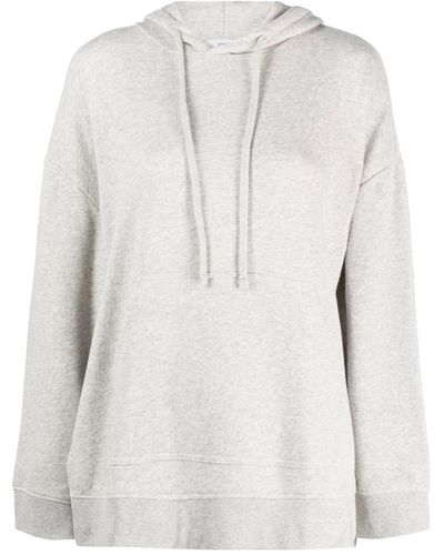 Closed Slouchy Boxy Hoodie - White